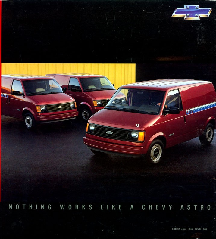 1985 Chevrolet Astro Van Brochure Page 3